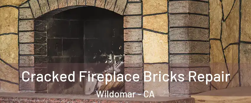  Cracked Fireplace Bricks Repair Wildomar - CA