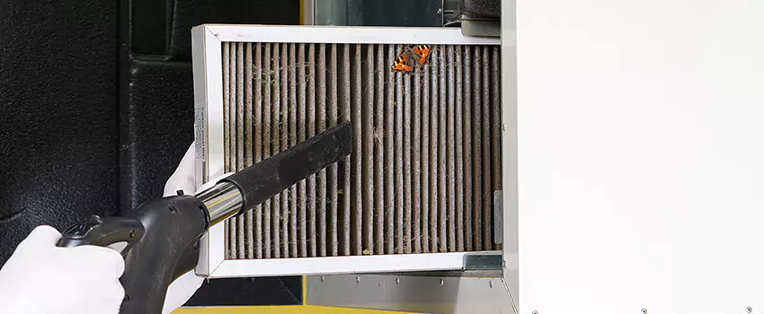 Clogged Air Duct Cleaning Process in Wildomar, CA