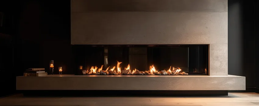 Gas Fireplace Ember Bed Design Services in Wildomar, California