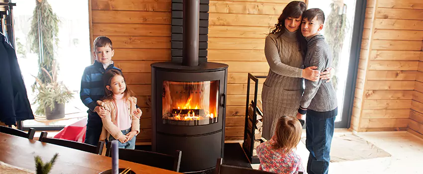 Morso Cast Iron Fireplace Insert Installation in Wildomar, California