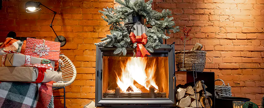 Travis Industries Linear Gas Fireplace Installation in Wildomar, California