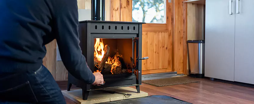 Open Hearth Wood Fireplace Installation in Wildomar, CA