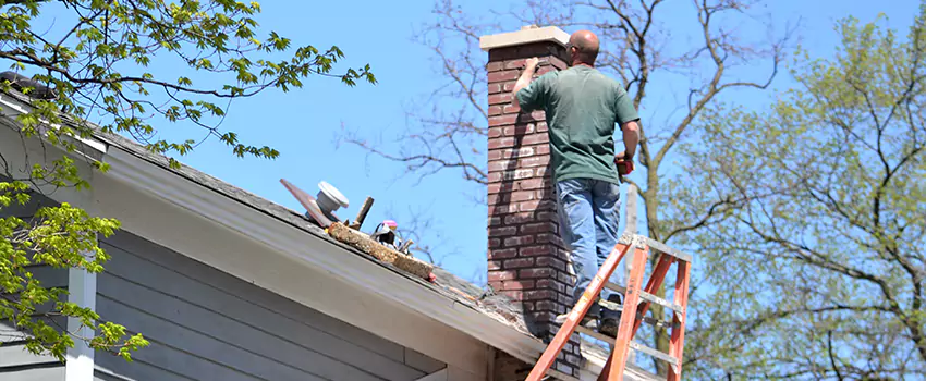 Vinyl and PVC Chimney Flashing Installation in Wildomar, CA