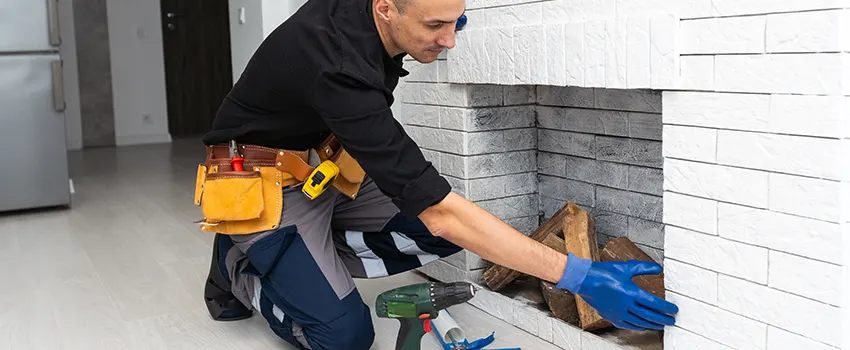Fireplace Damaged Damper Frame Repair Services in Wildomar, California